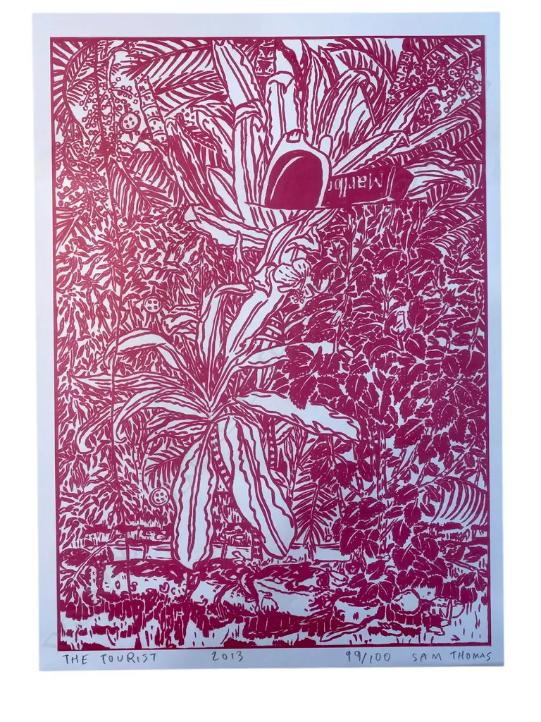 Sam Thomas (1989-) ‘The Tourist (99/100)', 2013 Image 1++